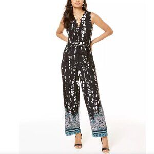 NWT INC Printed Jumpsuit | M